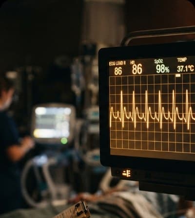 Cardiometabolic assessment in progress at the clinic